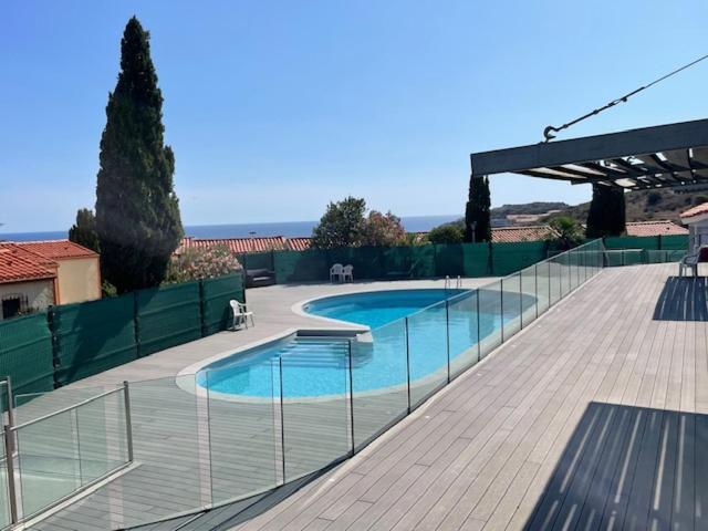 Superbe T3 Vue Sur Mer Parking Prive Classe 3 Etoiles Collioure Buitenkant foto