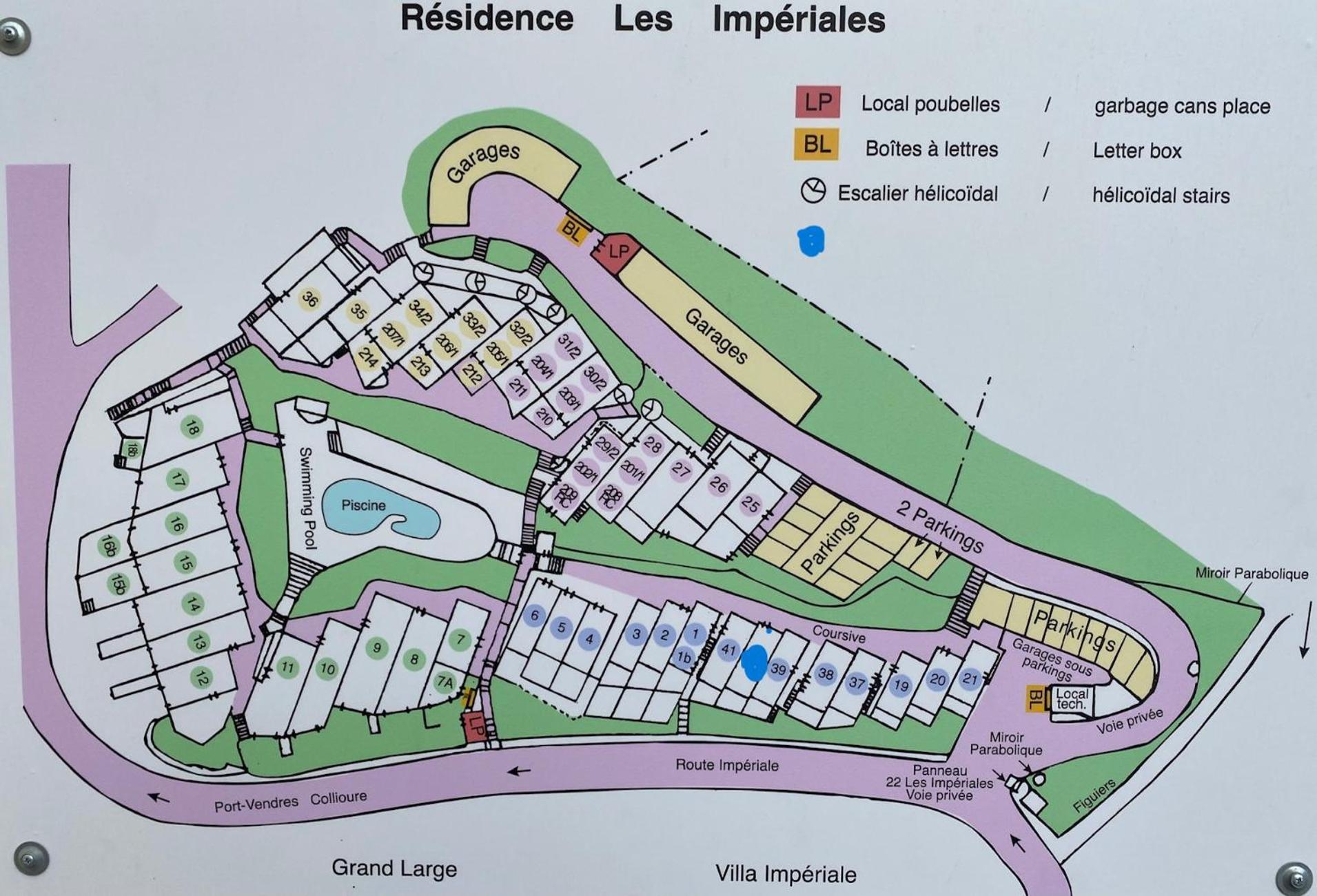 Superbe T3 Vue Sur Mer Parking Prive Classe 3 Etoiles Collioure Buitenkant foto